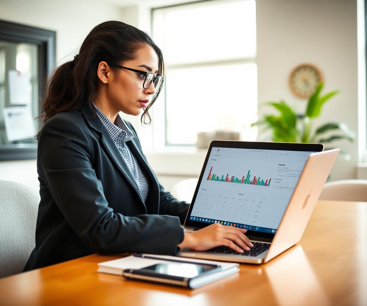 Case manager reviewing the intelligence dashboard