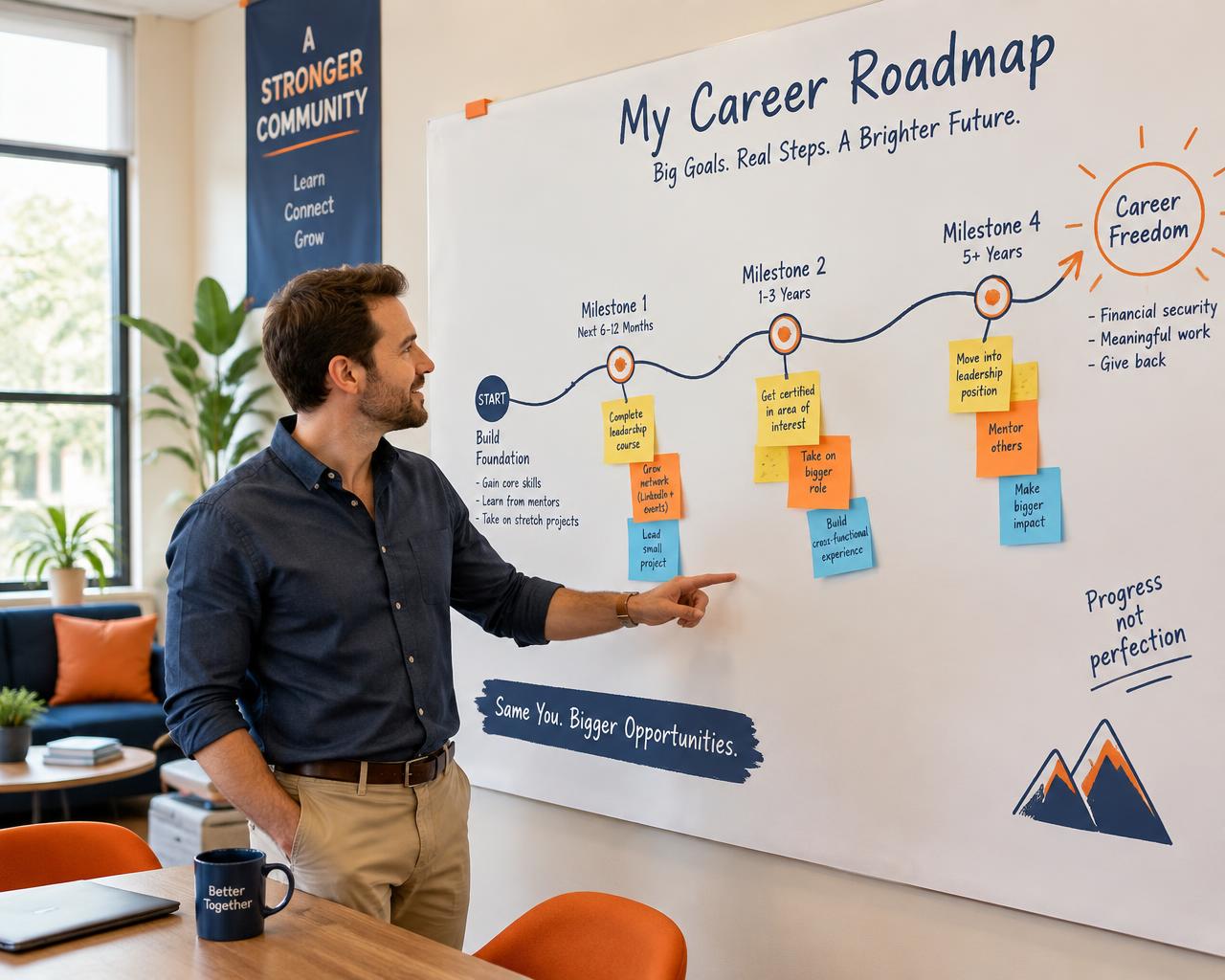 Build your career path, step by step